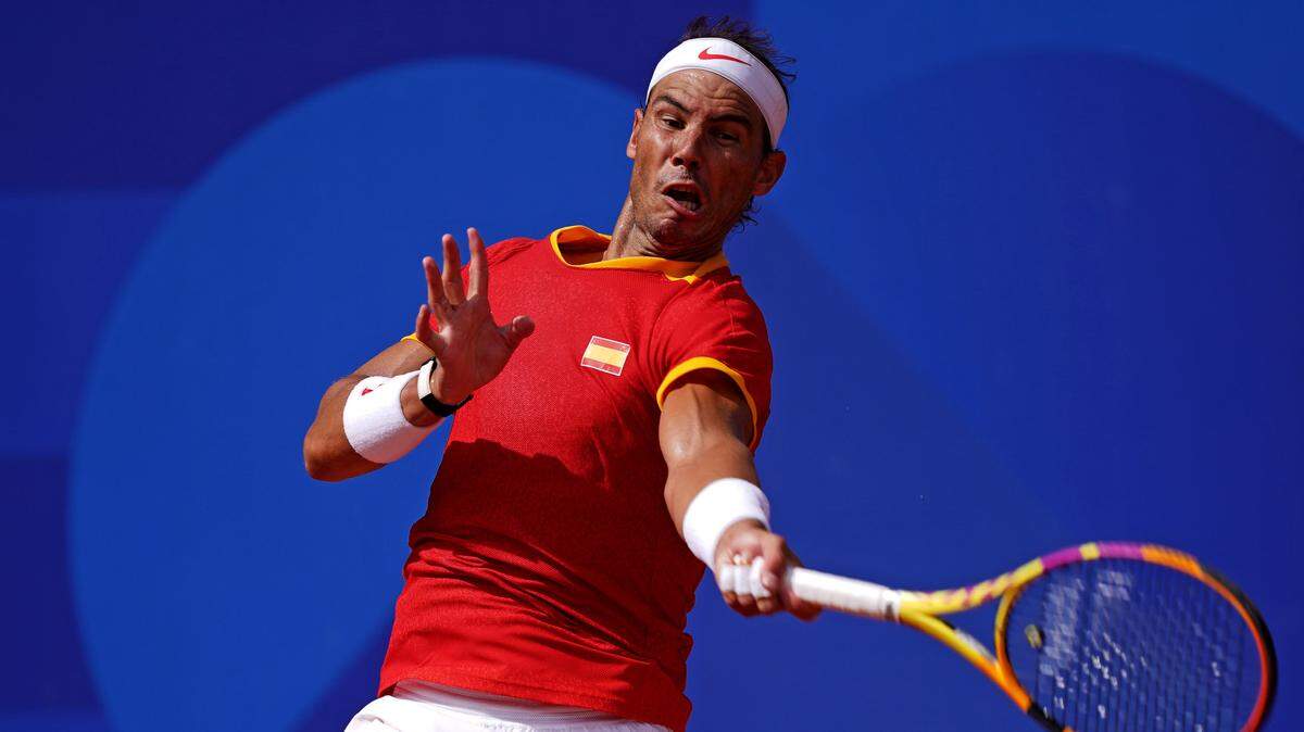 Rafael Nadal derrotó 6-1, 4-6 y 6-4 al húngaro Marton Fucsovics, el domingo 28 de julio de 2024 en París.