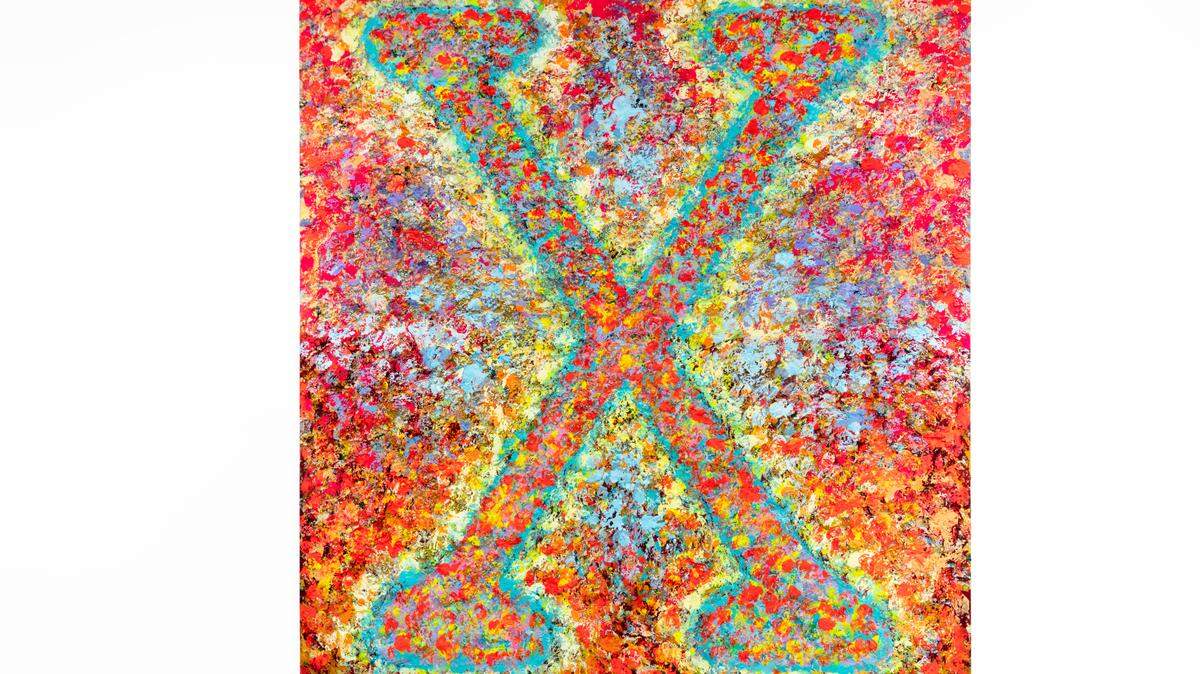 Obra "Soul of the revolutionary", del artista Vaughn Spann en The Bass Museum, Miami Beach.