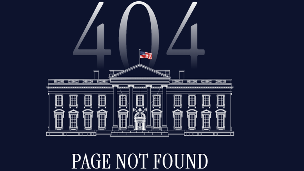La retirada de la página web de la Casa Blanca en español ha generado polémica.