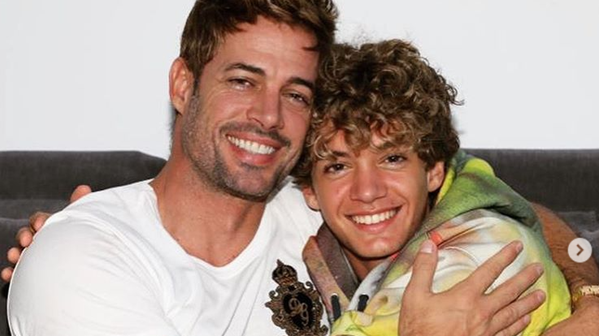 William Levy y su hijo Christopher