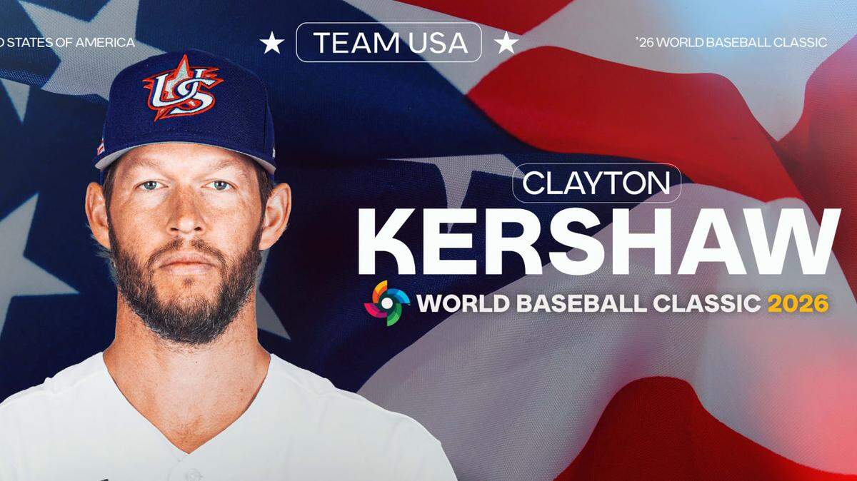 La leyenda de los Dodgers Clayton Kershaw se retira del béisbol y deja a Estados Unidos sin su ícono para el partido contra República Dominicana el domingo en el Clásico Mundial. 