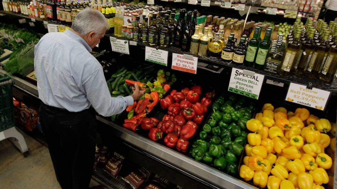 Some of the fresh produce available at Norman Brothers, an iconic grocery store in the Kendall area.