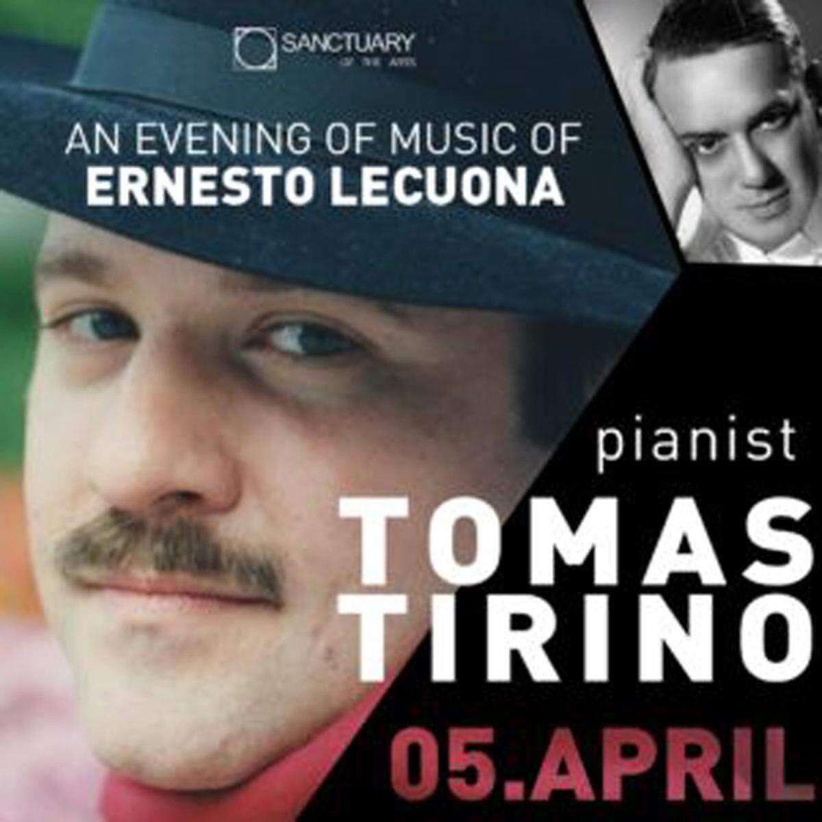 El Santuario de las Artes de Coral Gables presenta Homenaje a&nbsp; Ernesto Lecuona.