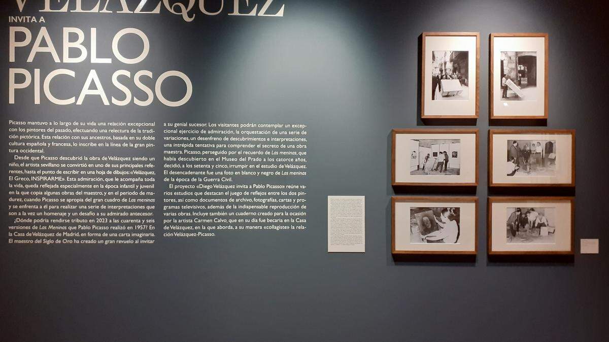 Casa Velázquez, Madrid, exposicion Velázquez-Picasso.