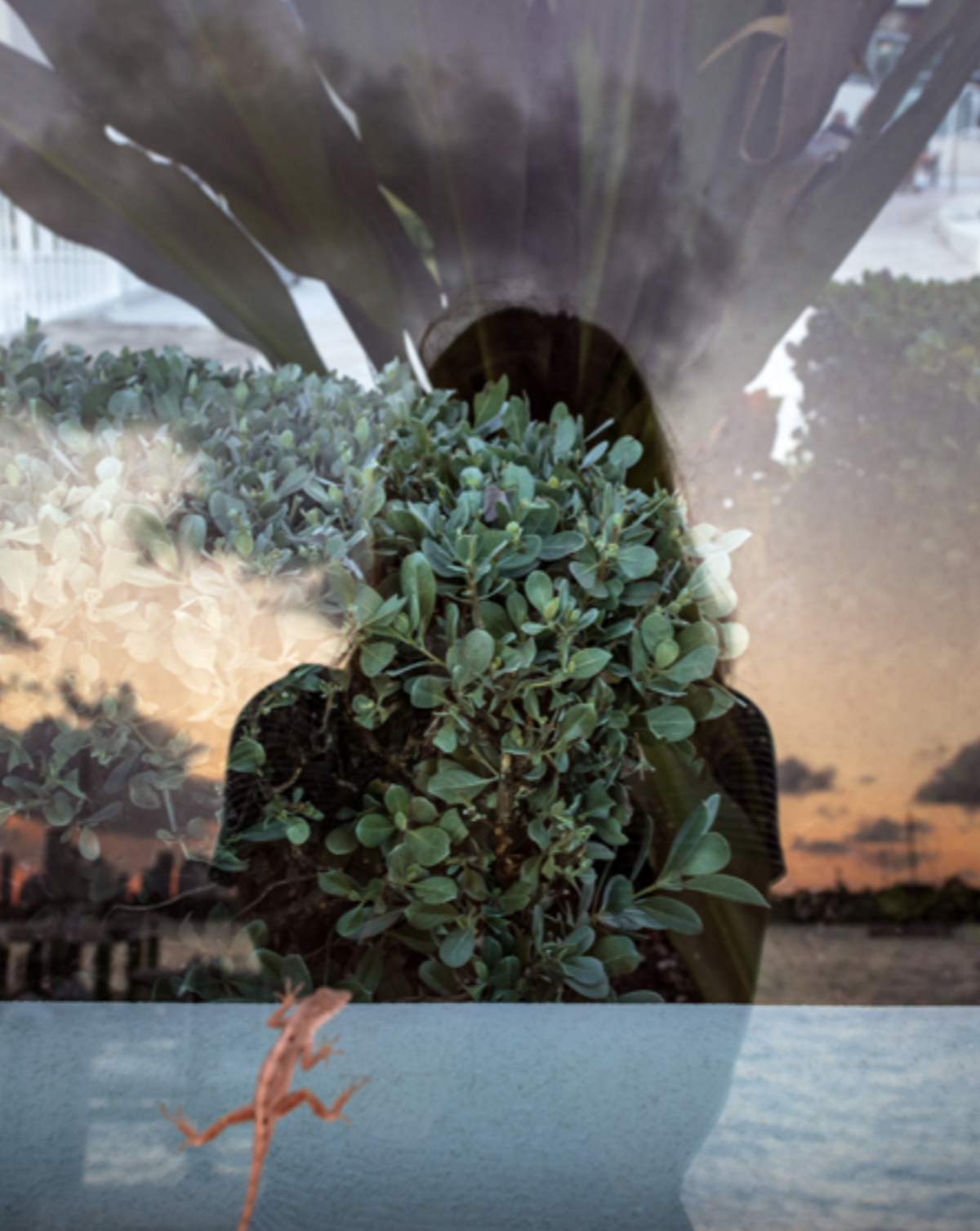 “Reflection in Biscayne Bay”, 2018, de Anastasia Samoylova en Dot FiftyOne.