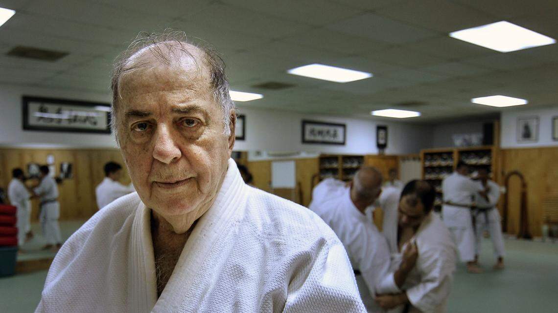 EL SENSEI Heriberto García durante una clase en Jundokan Dojo de Miami en noviembre del 2009.
