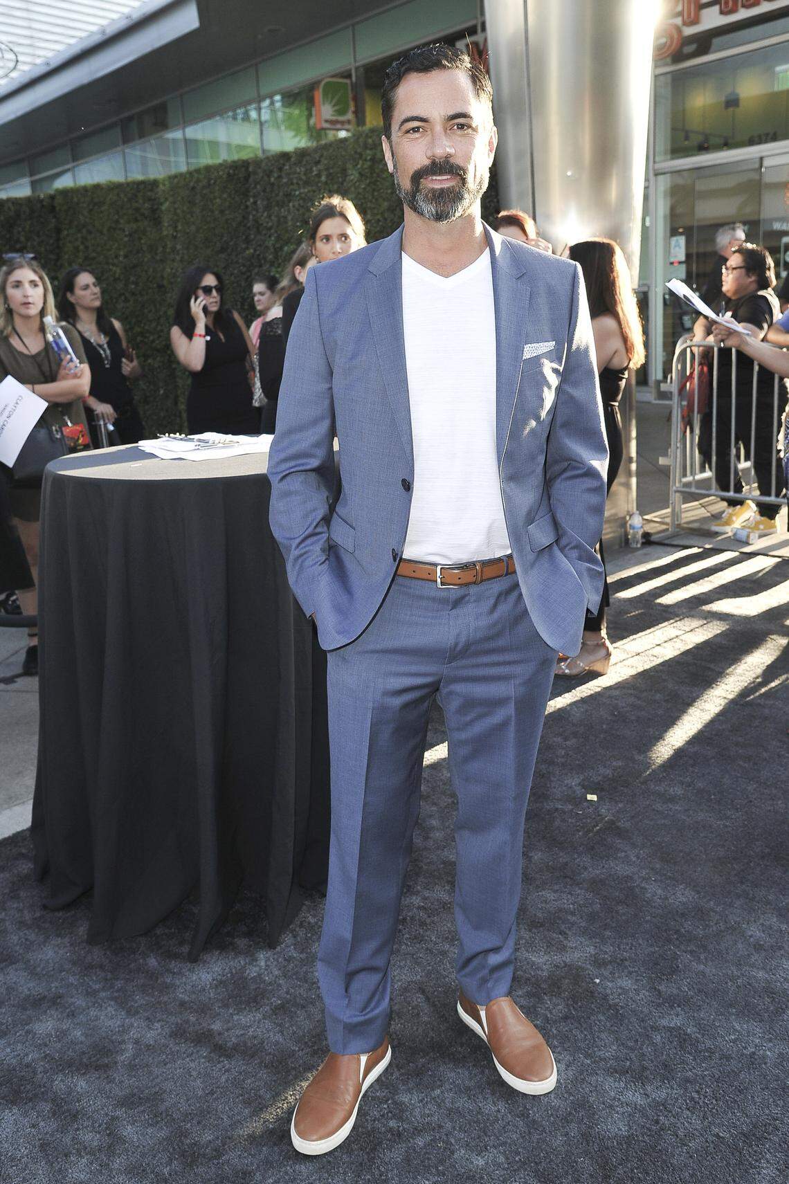 Danny Pino attends the Los Angeles premiere of “Mayans M.C.” in Hollywood on Aug. 27, 2019