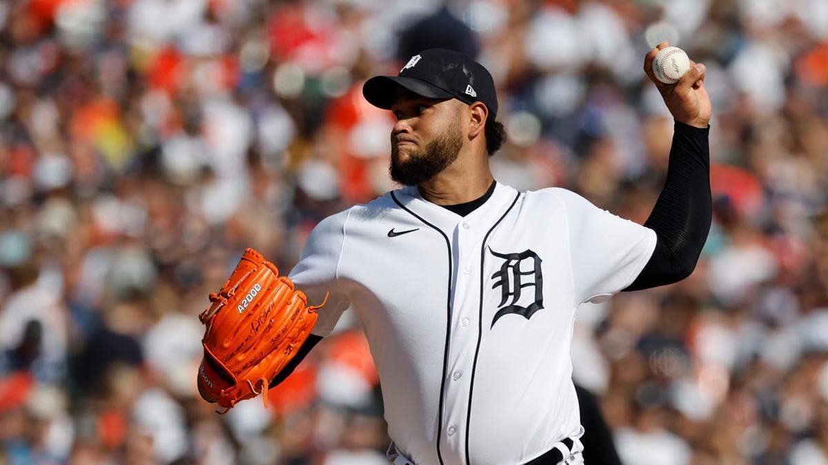 Eduardo Rodríguez logró una marca de 13-9 y efectividad de 3.30 en 26 aperturas con los Tigres de Detroit en la pasada temporada.