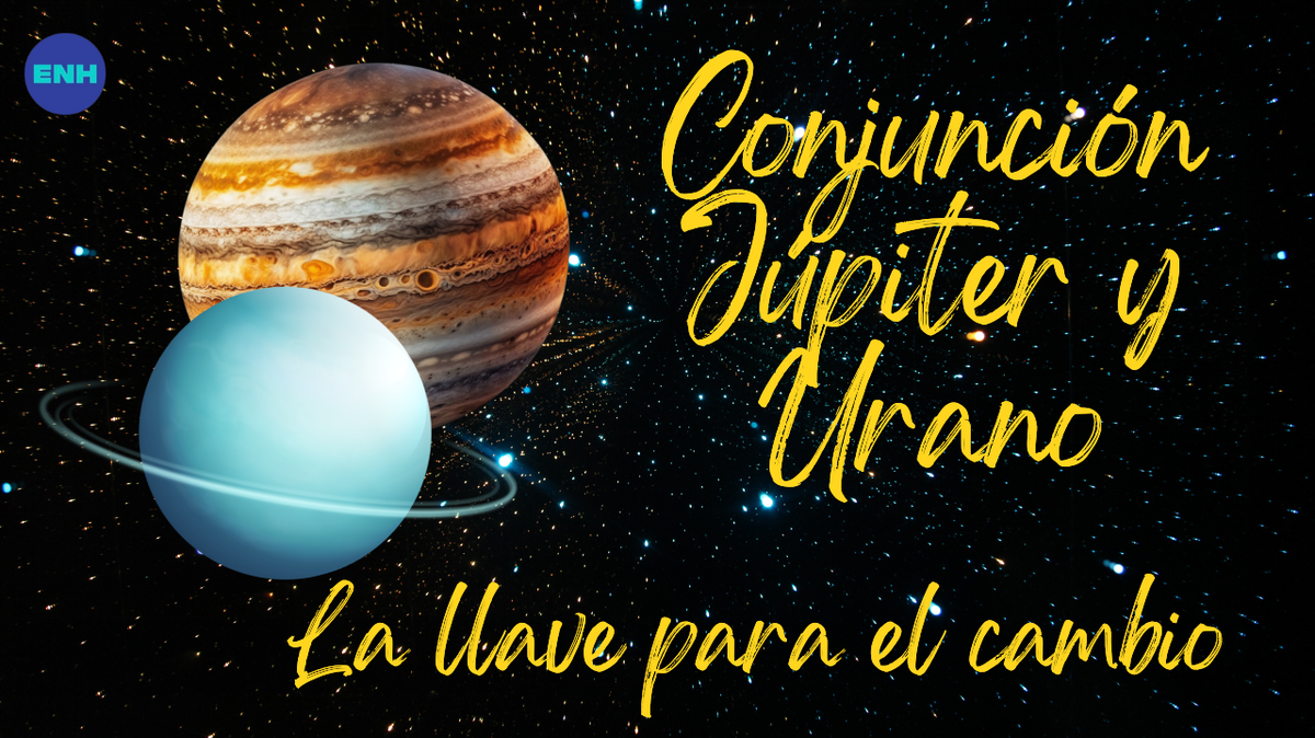 Júpiter y Urano se unen en una conjunción exacta este 20 de abril. Esta energía ha estado chasqueando en el fondo de nuestro espacio celestial desde finales del 2023. Júpiter y Urano se reúnen cada 14 años, la última vez que se juntaron en Tauro fue en 1941.