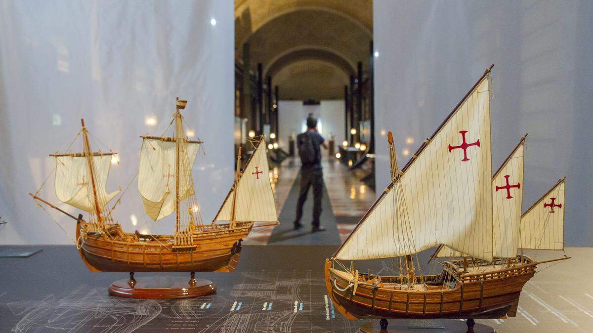 La exposición ‘Pacífico. España y la aventura de la Mar del Sur’, organizada con motivo del quinto centenario del descubrimiento del Pacífico por Vasco Núñez de Balboa.