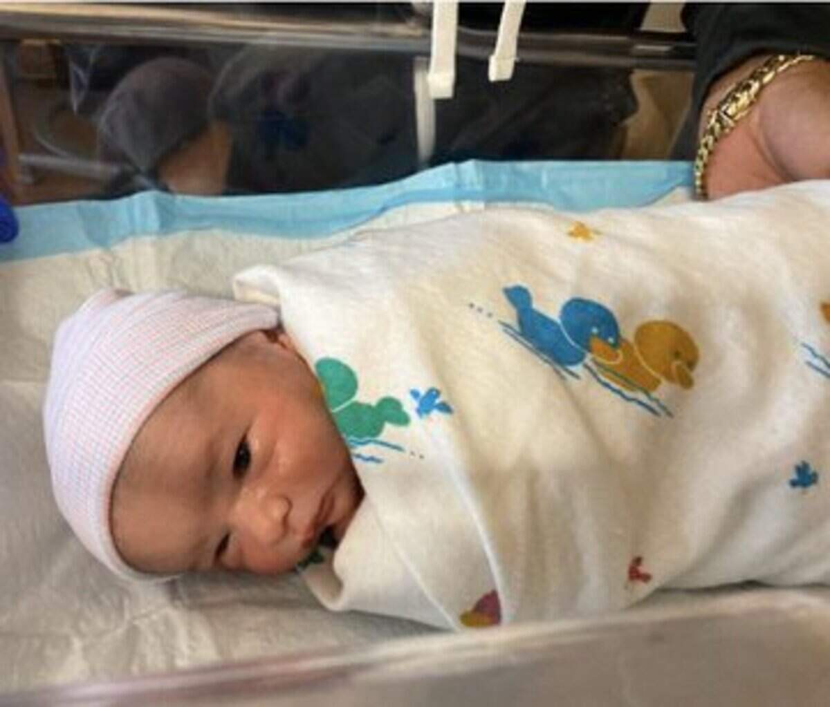 Baby Andrew Caballeiro, the newborn son of Arlety García-Valdés, one of the victims of the triple homicide in South Miami-Dade on Jan. 28, 2020.
