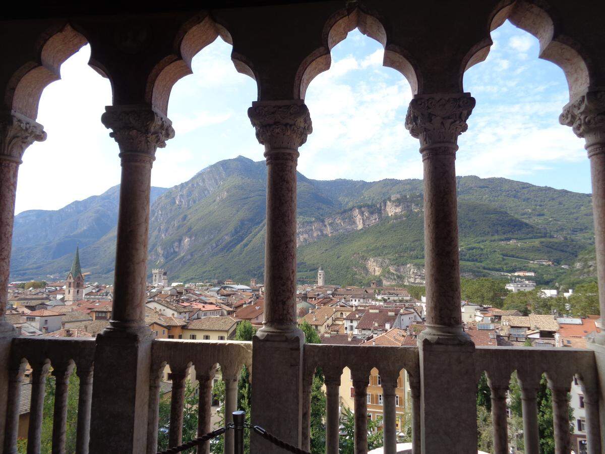 Vista de Trento desde la loggia del Castillo del Buonconsiglio.