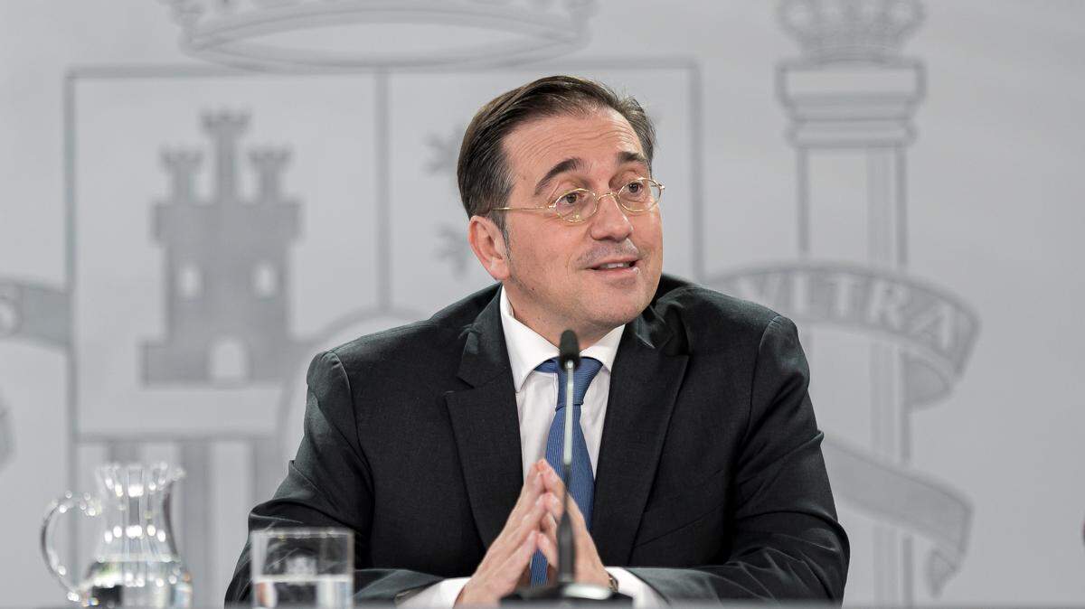 (Foto de ARCHIVO)
El ministro de Asuntos Exteriores, Unión Europea y Cooperación, José Manuel Albares, durante una rueda de prensa posterior a la reunión del Consejo de Ministros, en el Palacio de La Moncloa, a 10 de diciembre de 2024, en Madrid (España). 