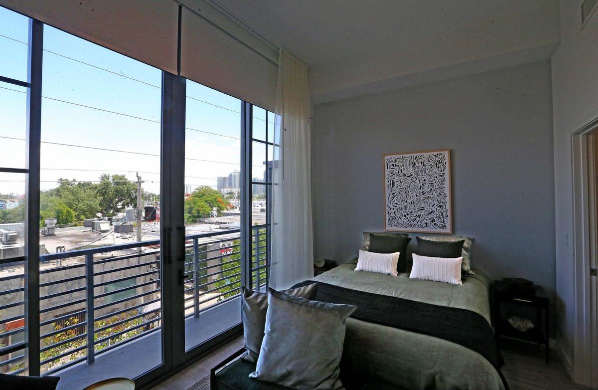 Un apartamento en Wynwood, donde se mudan muchos millennials para estar cerca de la acción en Miami.
