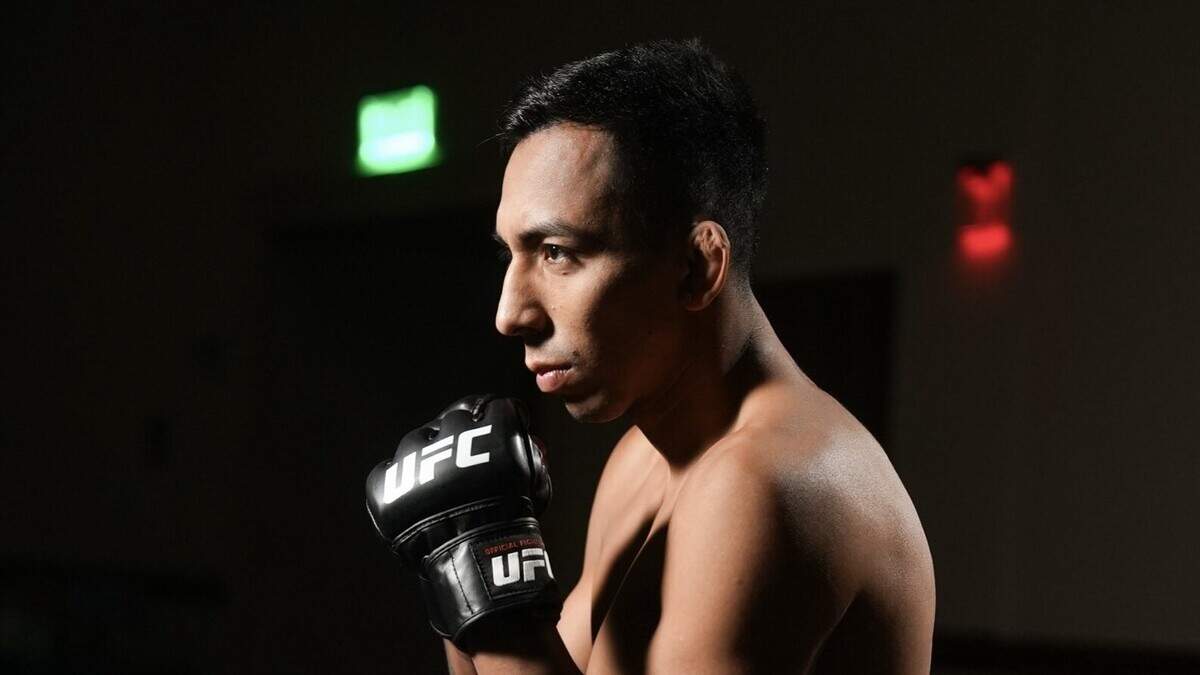 El peleador peruano Kevin Borjas asegura que su mejor versión todavía no ha aparecido en la UFC y ve el combate de este sábado como la oportunidad perfecta para demostrar de qué está hecho.