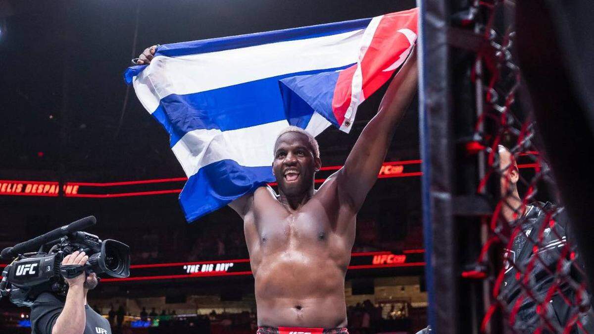 Con su poder destructor, Robelis Despaigne no perdió mucho tiempo para despachar por la vía del nocaut en el mismo primer asalto a Josh Parisian en Miami. 