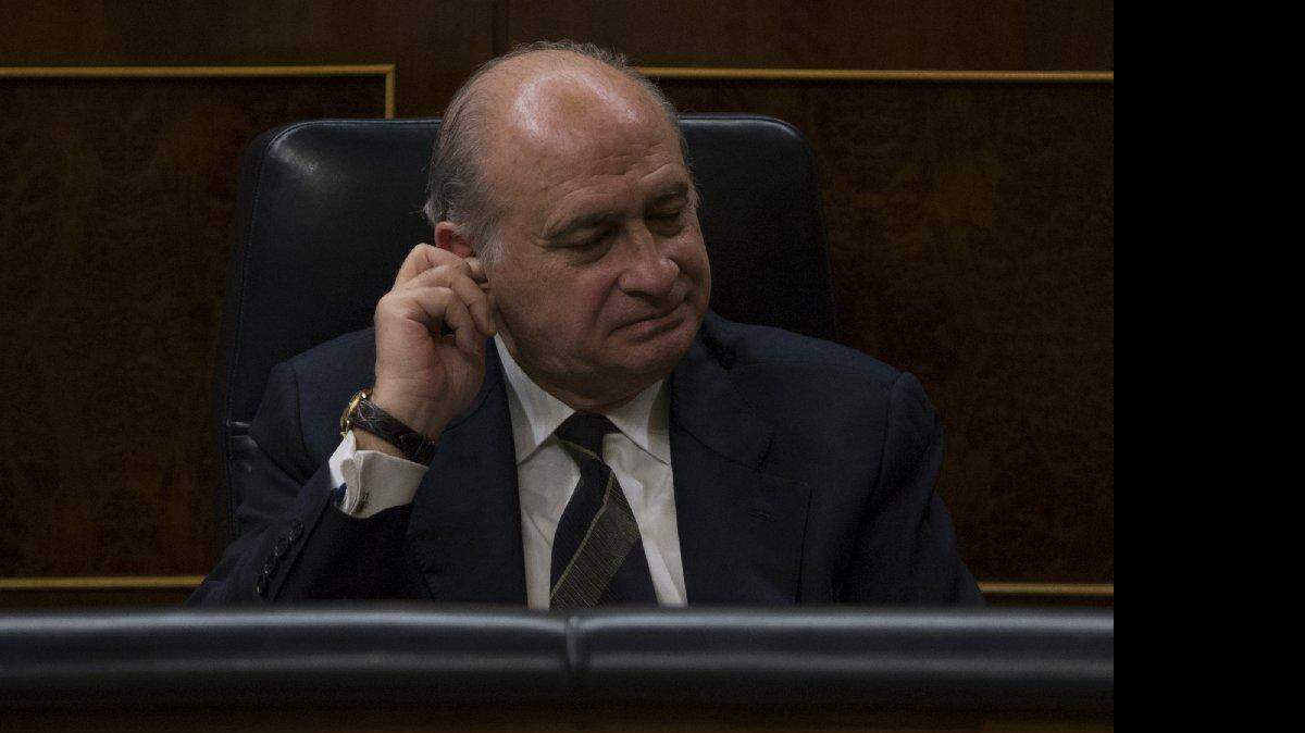 El ministro del Interior de España Jorge Fernández Díaz.