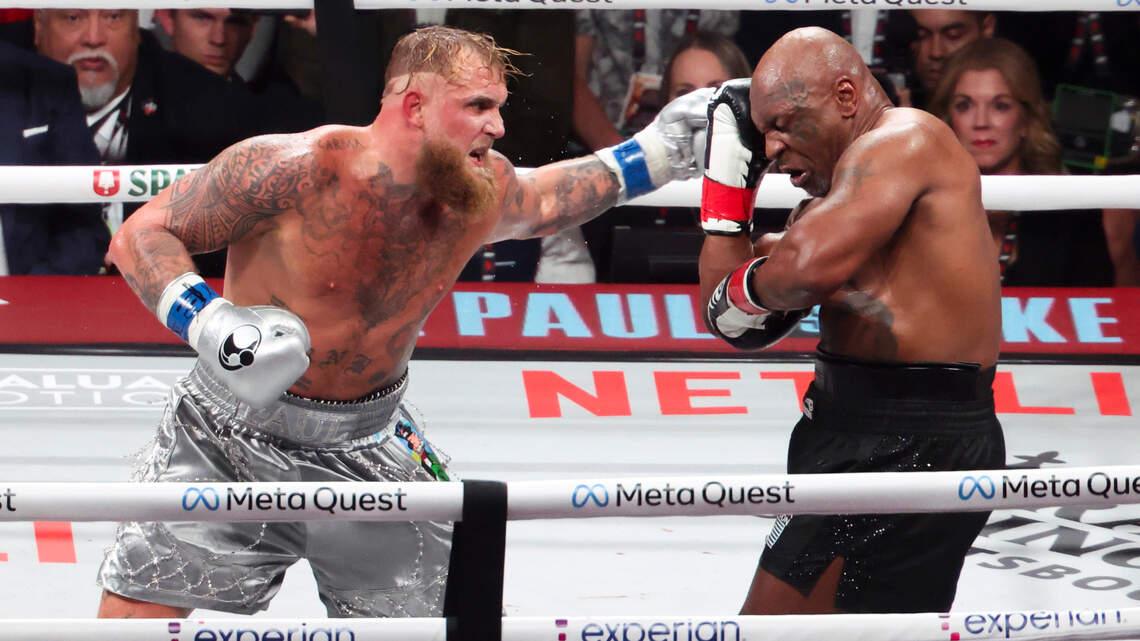 Greg Cote’s Poll Dance: Were you rooting for Jake Paul or Mike Tyson in Friday’s big fight? Vote now