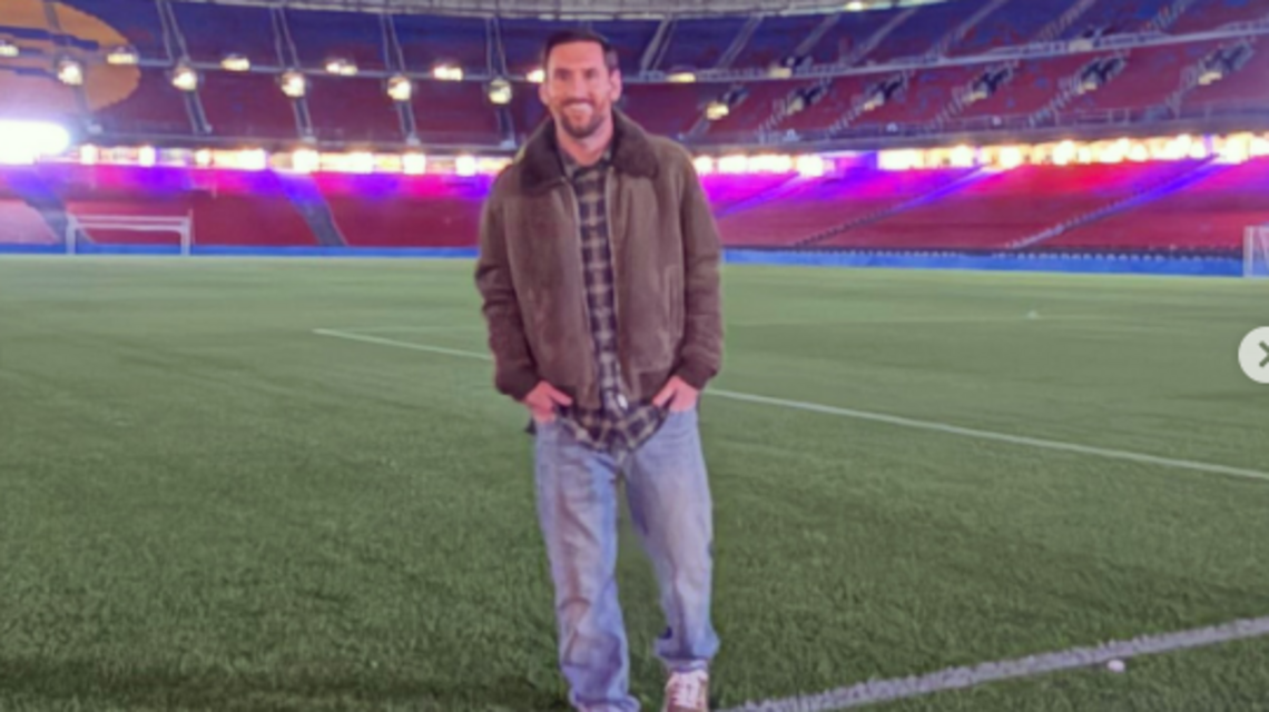 “Ojalá algún día pueda volver”. Messi sorprende a todos con una visita relámpago al Camp Nou