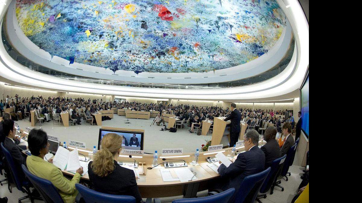 El Consejo de Derechos Humanos de la ONU. 