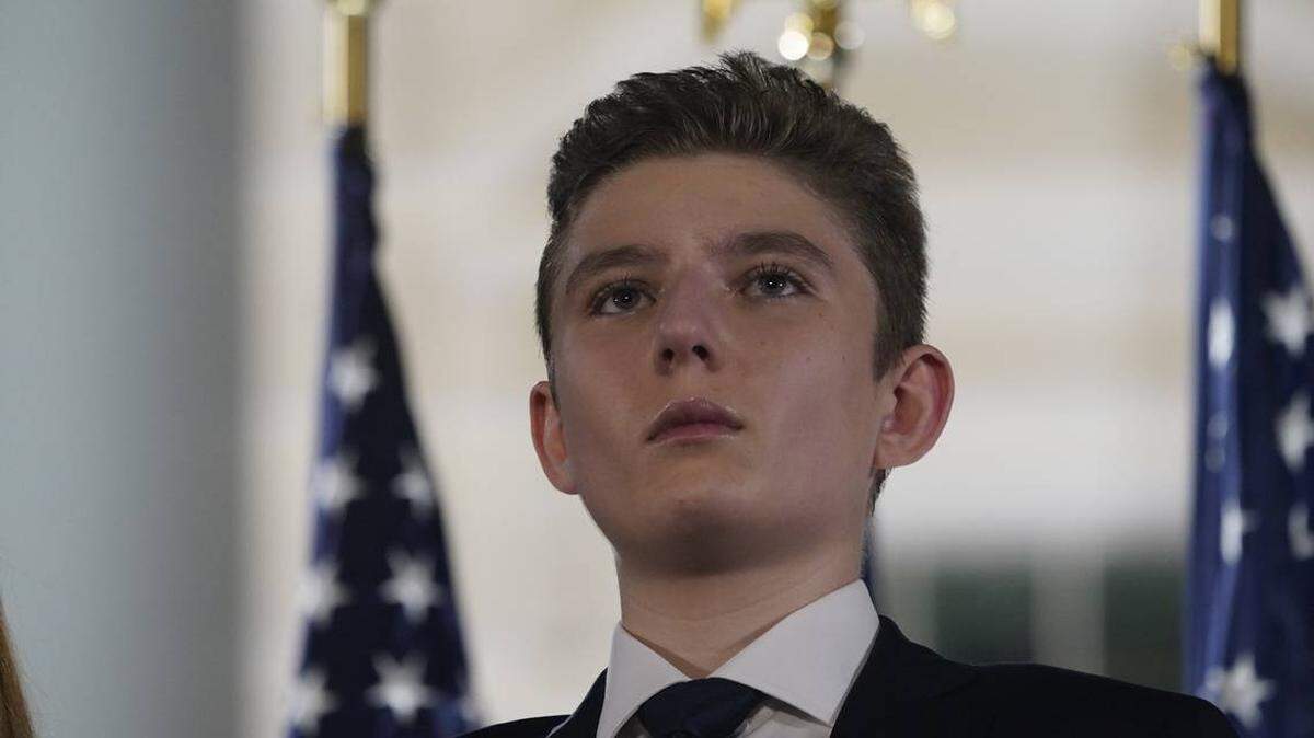 Barron Trump SIPA USA Sipa USA