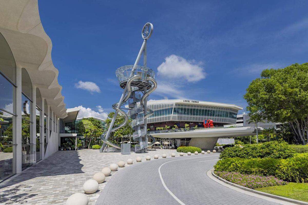 Una vista del Aventura Mall en el 2025.