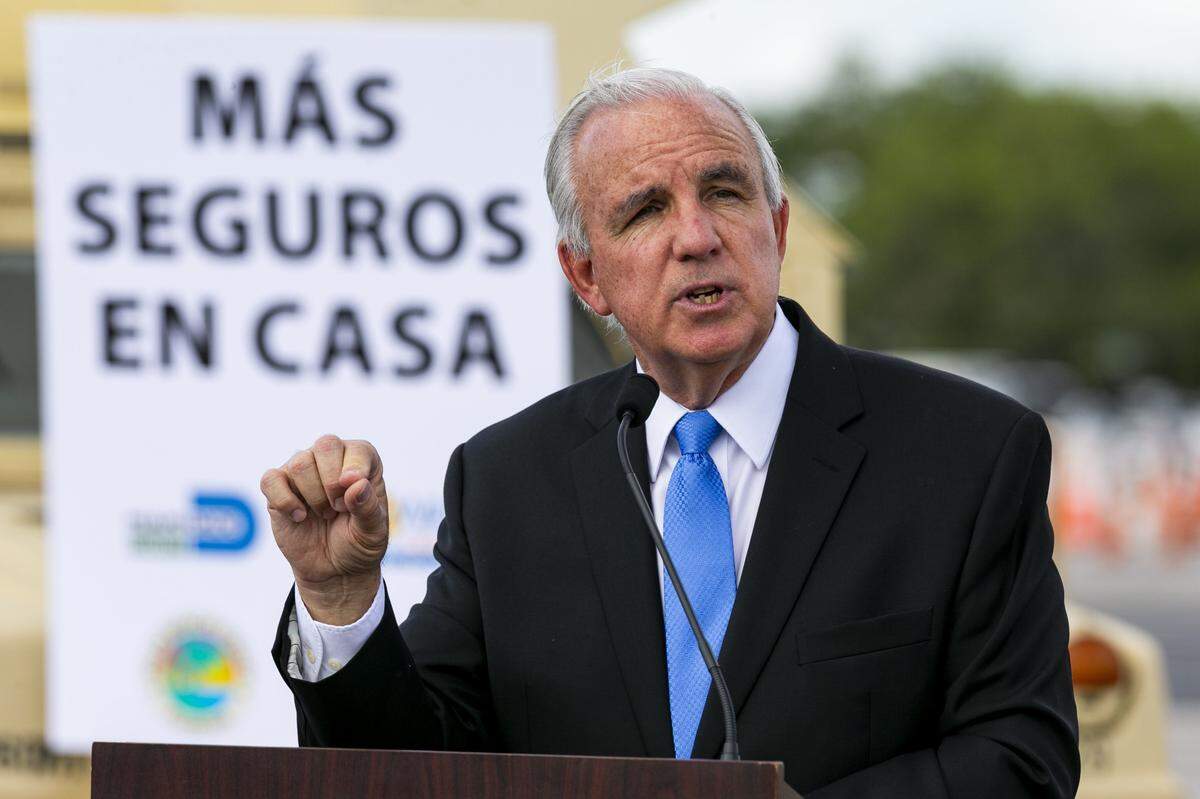 Miami-Dade County Mayor Carlos Gimenez will be signing an emergency order that will close all county beaches and parks and ban gatherings, including parades, of 50 or more people during Fourth of July weekend.