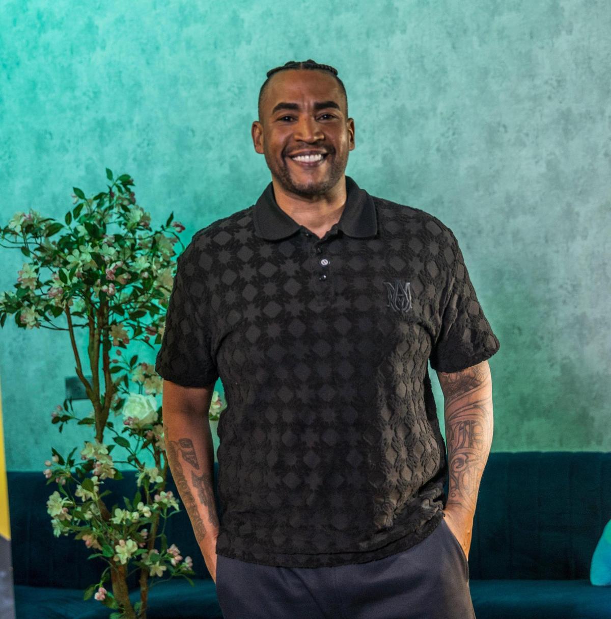Puerto Rican artist William Omar Landrón Rivera, known professionally as Don Omar, posed during a media day in Plantation, Florida, on Tuesday, May 13, 2025.