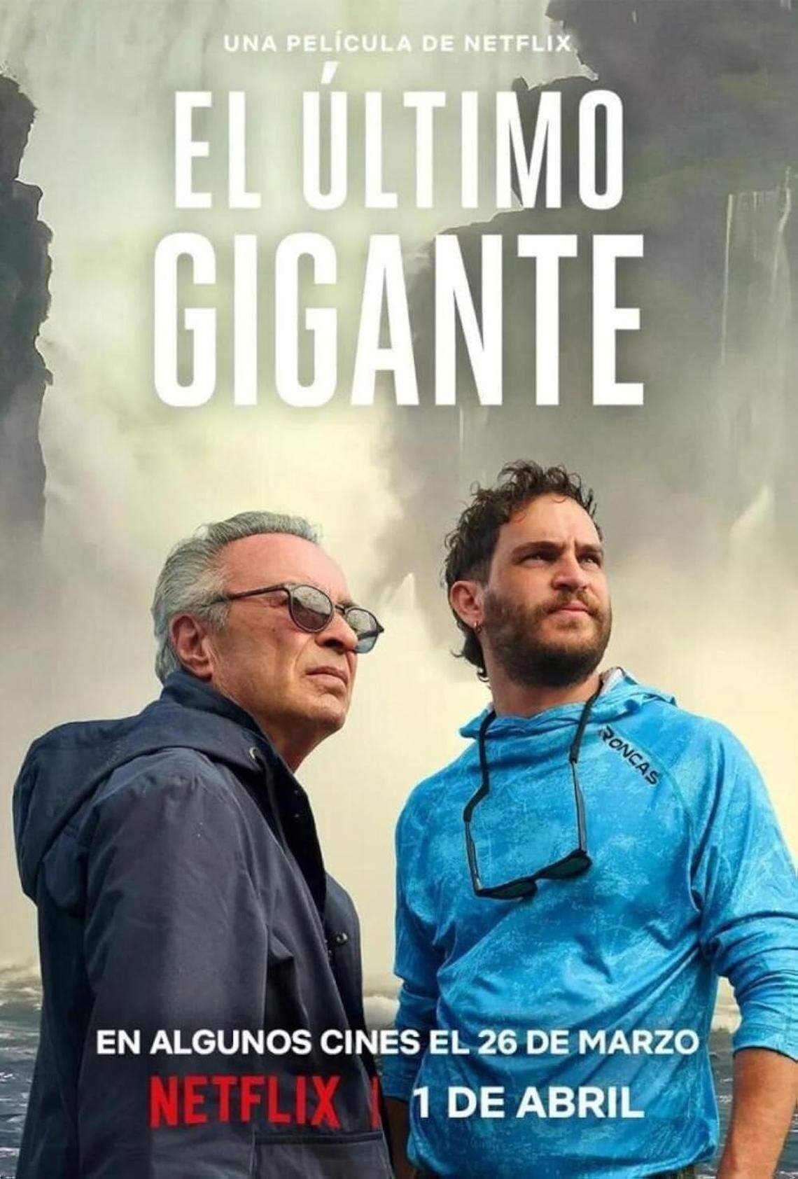 En Netflix la película argentina ‘El último gigante’ (2026), en inglés ‘The Giant Falls’.