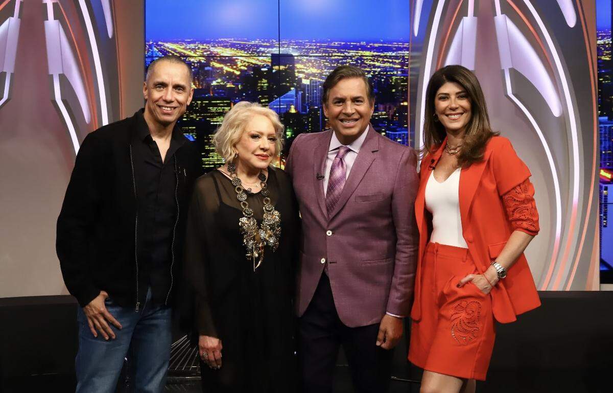 Anthony Alvarez, Nancy Alvarez, Daniel Sarcos y Anabelle Blum.