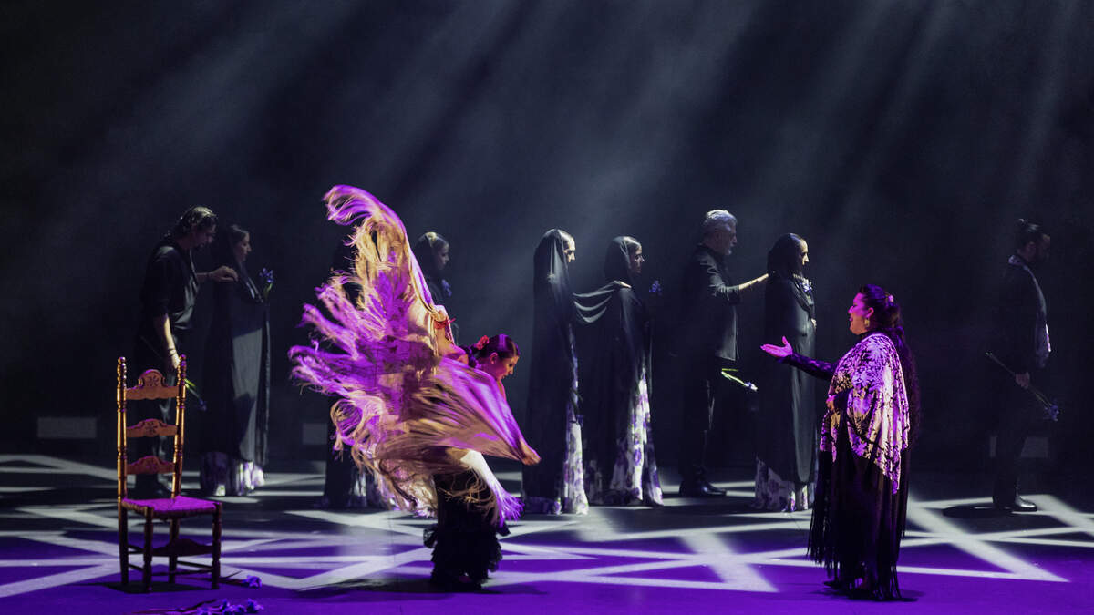  “Vuela”, del Ballet Flamenco Sara Baras, llega al Flamenco Festival Miami en el Adrienne Arsht Center con dos presentaciones, el sábado 28 de febrero y el domingo primero de marzo.