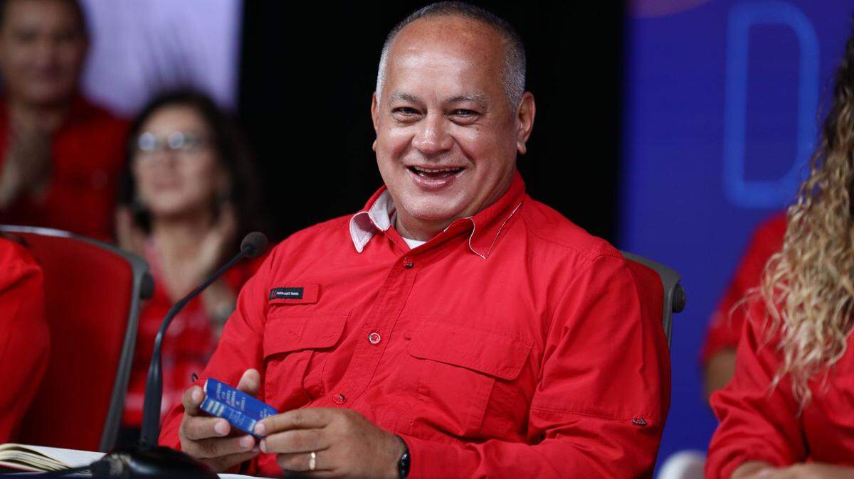 Venezuelan Interior Minister Diosdado Cabello.
