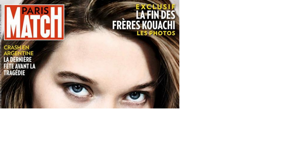 Portada de la revista "Paris Match". 