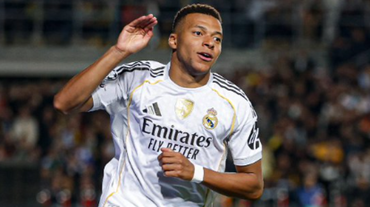 El Real Madrid cumplió este martes al arrollar 5-0 al Kairat Almaty en Kazajistán, con tres goles de Kylian Mbappé, en la segunda jornada de la fase de la liguilla de la Champions.