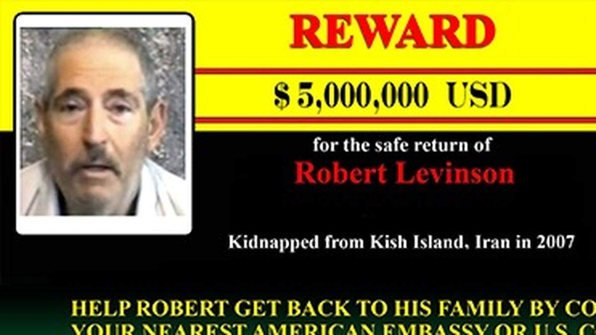 Robert Levinson, agente retirado del FBI, cumple 18 años desaparecido tras viajar a la isla de Kish, Irán, en 2007.