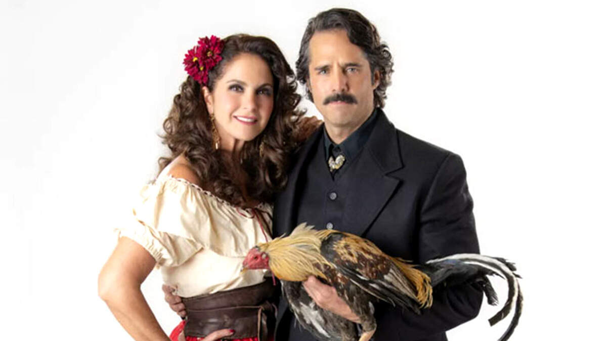 Lucero y José Ron.