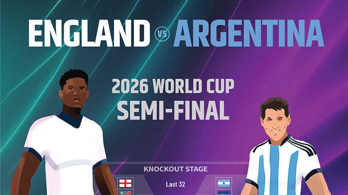 Veteranía de Messi y la juventud descarada de Bellingham chocan en un clásico en semifinal del Mundial