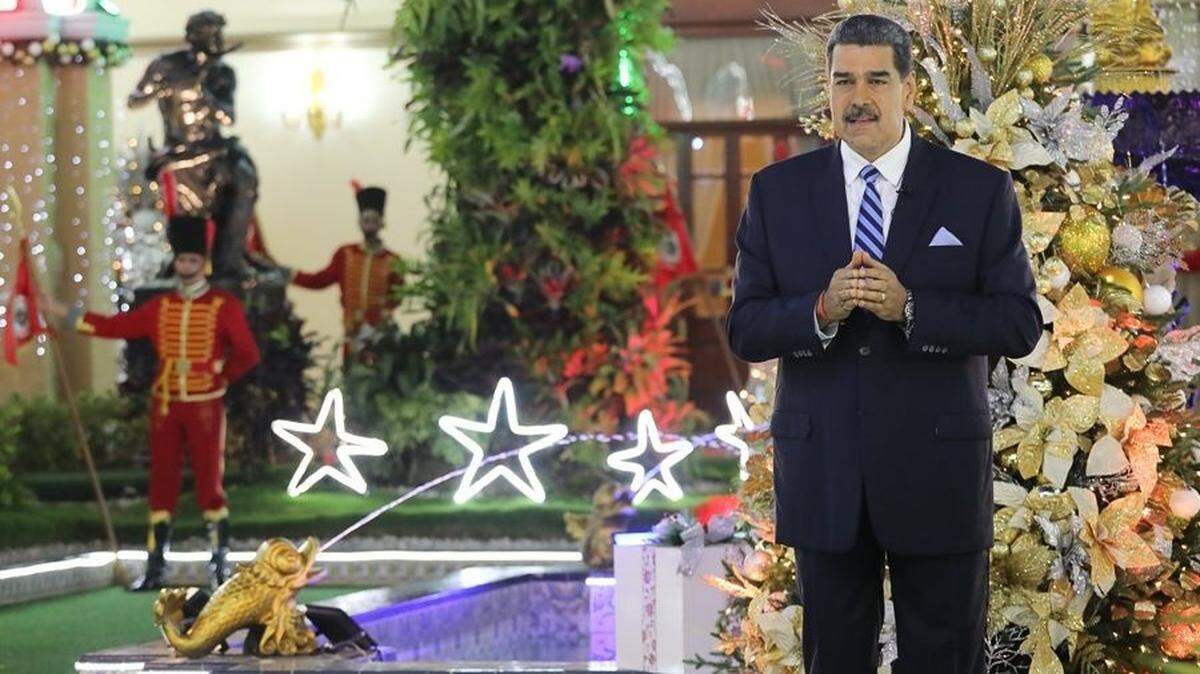 El presidente de Venezuela, Nicolás Maduro PRESIDENCIA DE VENEZUELA 01/1/2024