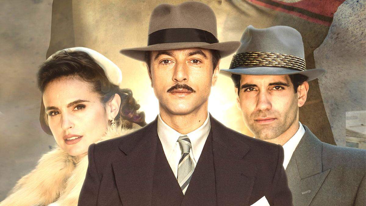 Javier Rey, Tamar Navas y Verónica Echigui.