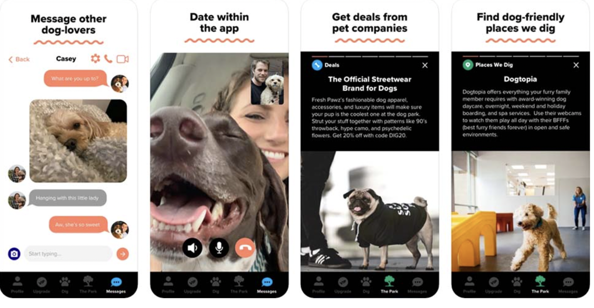 Dig&nbsp;(Android; iOS): para los amantes de perros.
