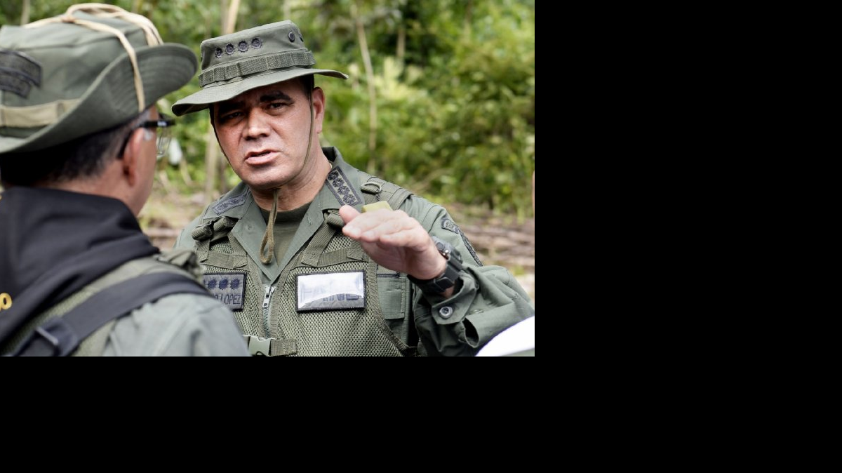 El ministro de Defensa venezolano Vladimir Padrino.