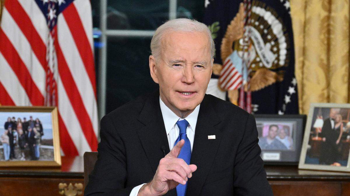 El presidente de Estados Unidos, Joe Biden, aseguró este miércoles, en su discurso de despedida a tan solo cinco días de que Donald Trump asuma el poder, que se está gestando una oligarquía en su país.