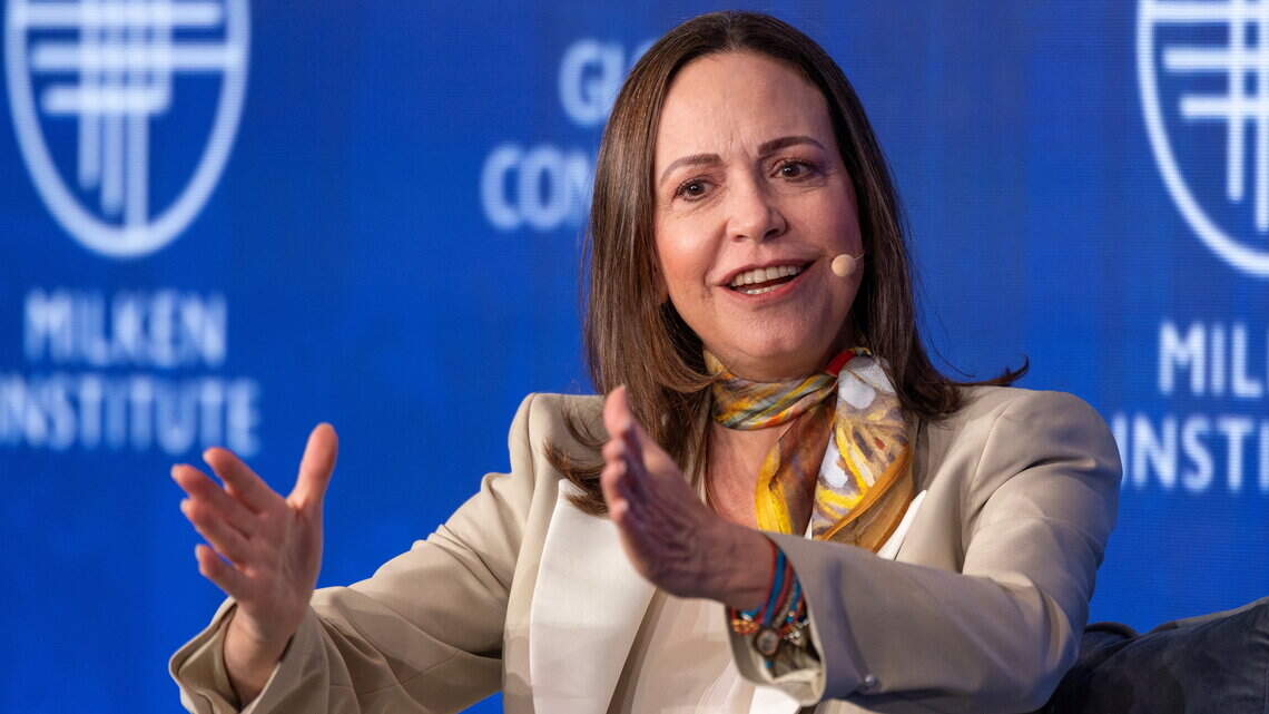 Venezuela 'necesita mucho más que dinero', dice líder opositora Machado tras acuerdo con EEUU