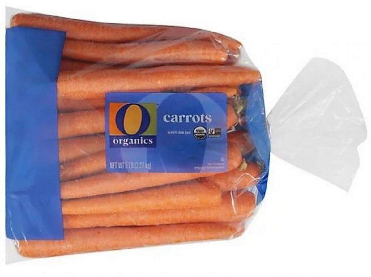 O Organics Zanahorias Orgánicas Enteras Grimmway Farms.