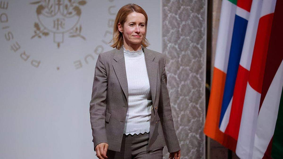 La vicepresidenta de la Comisión Europea y alta representante para Asuntos Exteriores y Política de Seguridad, Kaja Kallas, llega a la reunión de la Coalición de los Dispuestos en París, en el Palacio del Elíseo, el 6 de enero de 2026. La cumbre de este grupo de países que apoyan a Ucrania, conocido como la “Coalición de los Dispuestos”, es la última de varias reuniones previstas para el nuevo año, en un contexto en el que los esfuerzos diplomáticos para poner fin al conflicto más mortífero en Europa desde la Segunda Guerra Mundial se han intensificado en las últimas semanas.