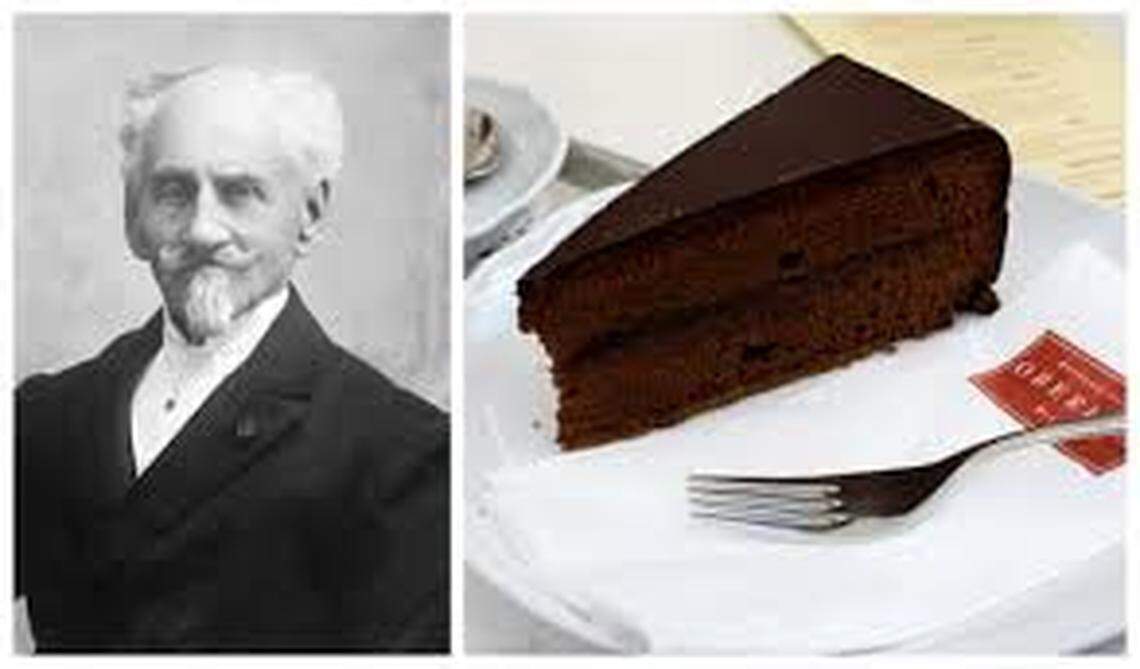Franz Sacher y su famoso invento: la tarta Sacher.