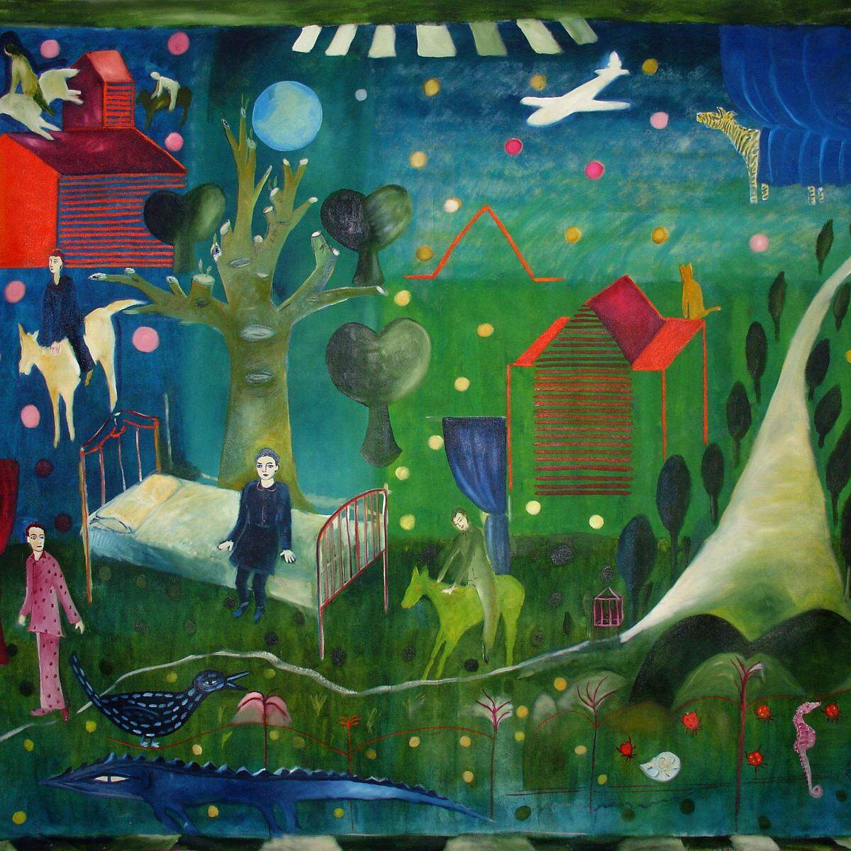 “Desde Lejos”, de Nereida García Ferraz, 2000. Óleo sobre lienzo. Colección Jorge Pérez. Cortesía de South Florida Cultural Consortium (SFCC) y MOCA.