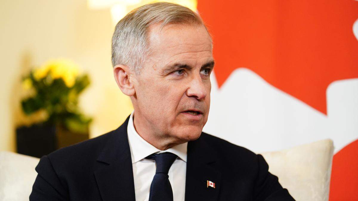 El primer ministro canadiense, Mark Carney, durante una visita a Londres, el 17 de marzo de 2025. 