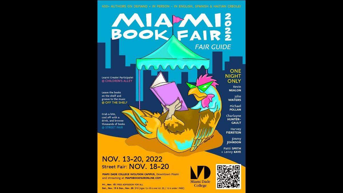 La Feria del Libro de Miami continúa hasta el 20 de noviembre.