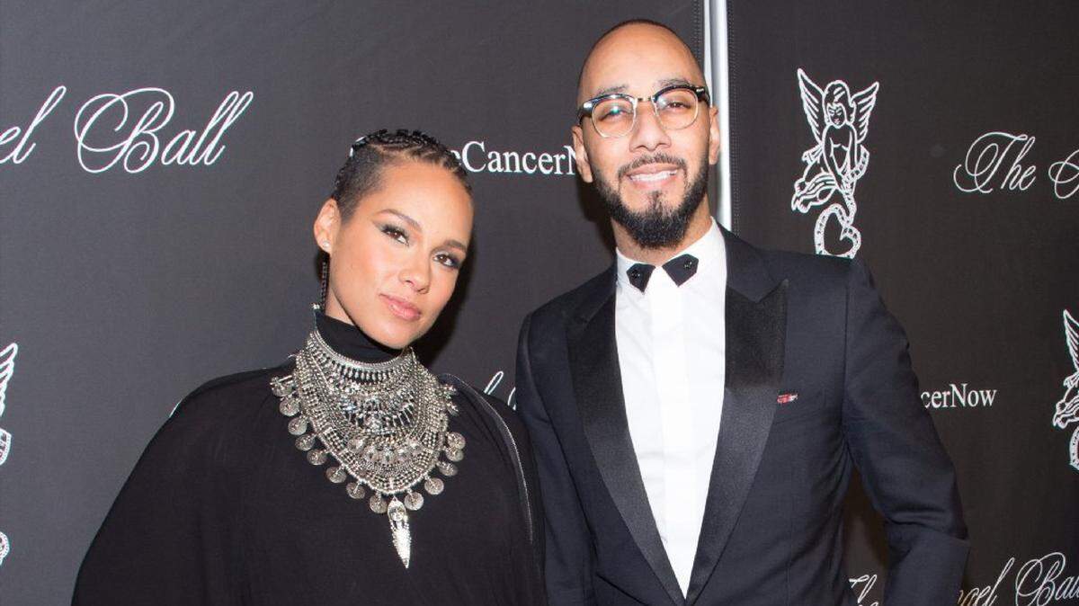 Alicia Keys and Swizz Beatz.